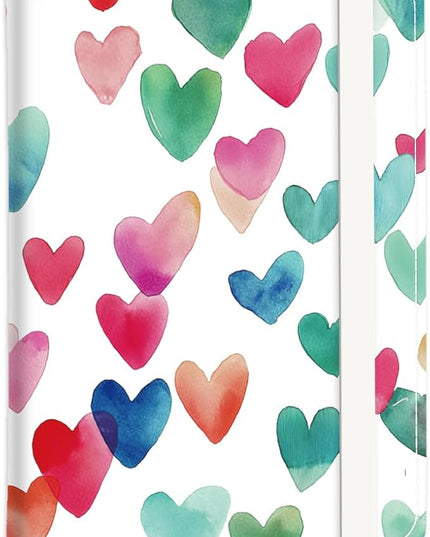 PU Leather Passport Holder Cover 5.9×4.3 Inch with Credit Card Slot and Boarding Pass Slot Combo Blocking Passport Holder Wallet Cover Case for Travel Boarding Essentials (Heart)