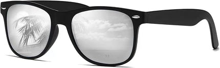 DEMIKOS Sunglasses Men Polarized Sunglasses for Mens Womens Retro Mirror Lens for Driving Fishing UV Protection
