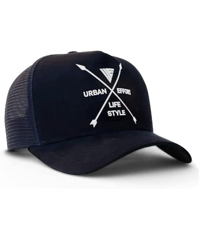 Urban Effort Mesh Back Cap - for Men and Women Baseball Hat 5-Panel Trucker Hat - Great Snapback Closure for Hunting & Hiking