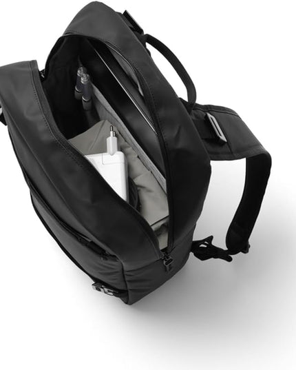 Db Journey Daypack - Slim Backpack with Laptop Compartment, Water Bottle Pocket, Minimalist Lightweight Work Backpack for Work, Travel & Gym, 17L - Espresso