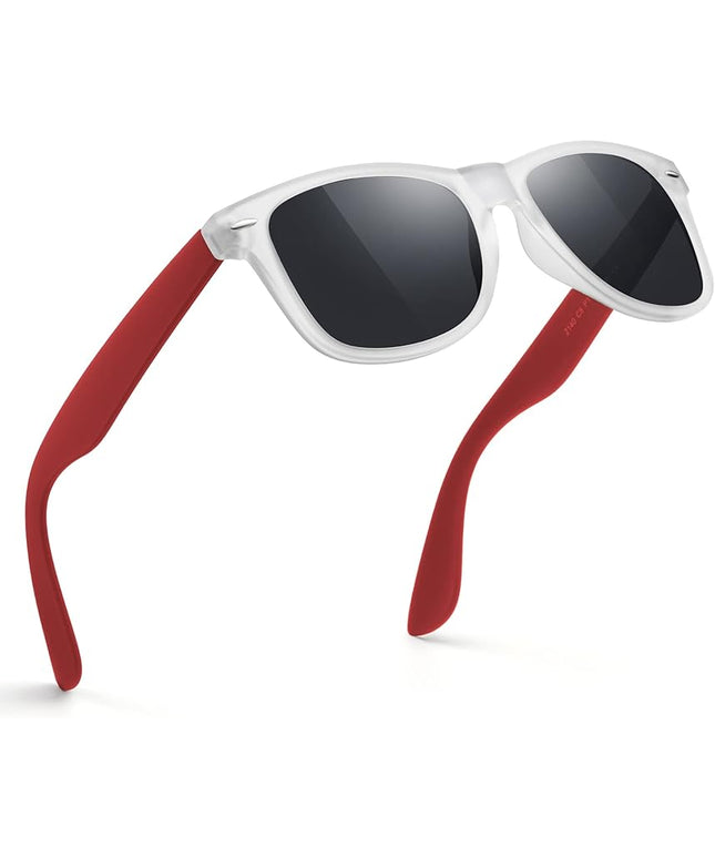FEIDUSUN Sunglasses Men Polarized Sunglasses for Mens and Womens,Black Retro Sun Glasses Driving Fishing UV Protection