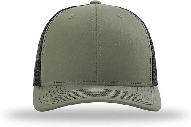 Richardson 112 Classic Six-Panel Adjustable Snapback Trucker Cap | Bulk Packs Available