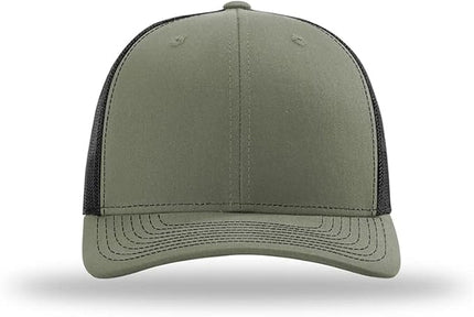Richardson 112 Classic Six-Panel Adjustable Snapback Trucker Cap | Bulk Packs Available