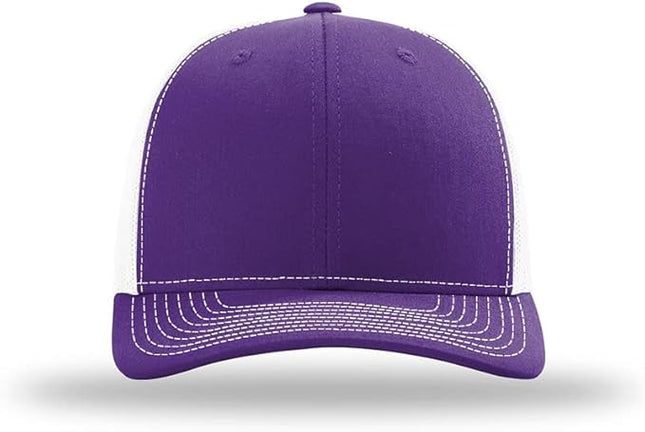Richardson 112 Classic Six-Panel Adjustable Snapback Trucker Cap | Bulk Packs Available
