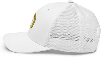Dogecoin Crypto Embroidered Logo Trucker Cap