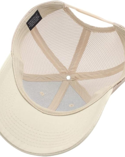 TSSGBL Classic Mesh Trucker Hat, Small & OSFM & XXL Options, Men Women Basic Adjustable Snapback Plain Blank Baseball Cap