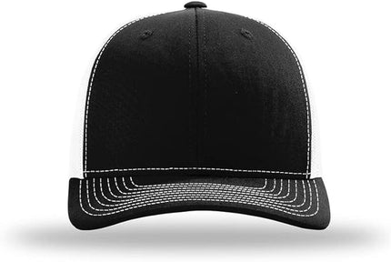 Richardson 112 Classic Six-Panel Adjustable Snapback Trucker Cap | Bulk Packs Available