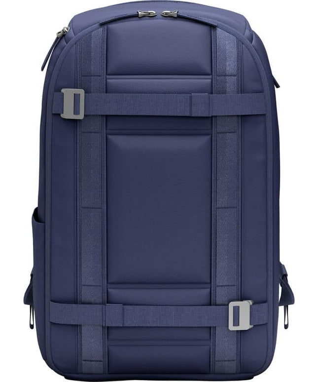 Db Journey Ramverk Backpack - Durable Travel Backpack with Laptop Compartment & Pockets for Work, Luggage with Roller Bag Hook Up System, 26L - Blue Hour