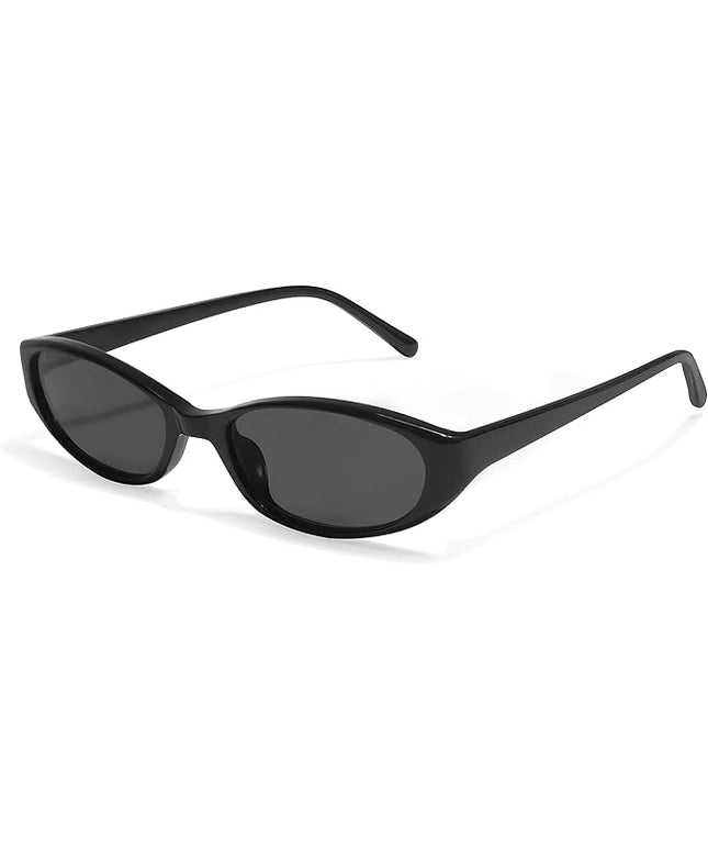 Retro Oval Sunglasses for Women 2026 90s Small Chic Cat Eye Sun Glasses Sunnies Lightweight Shades