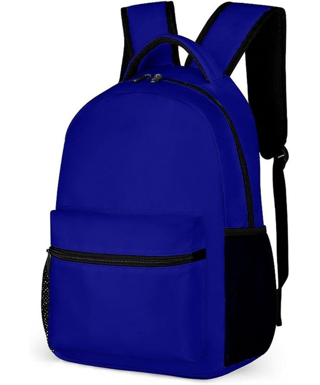 Fashion Navy Blue Backpack Lightweight Large Capacity Laptop Daybag for Travel Work