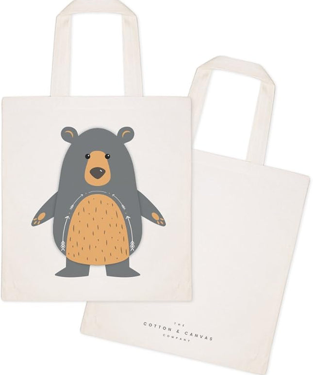 The Cotton & Canvas Co. Animal Tote and Handbag for Kids, Teens and Adults