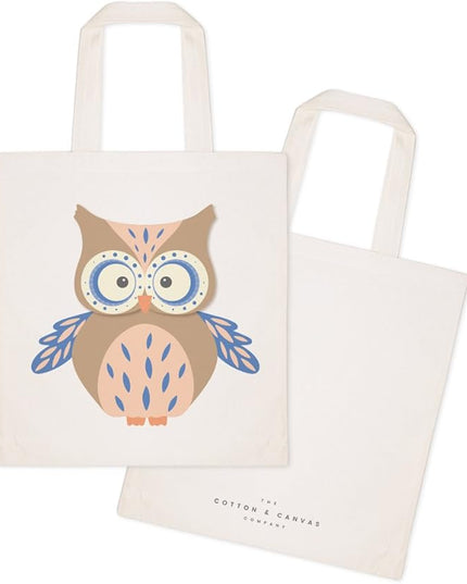 The Cotton & Canvas Co. Animal Tote and Handbag for Kids, Teens and Adults