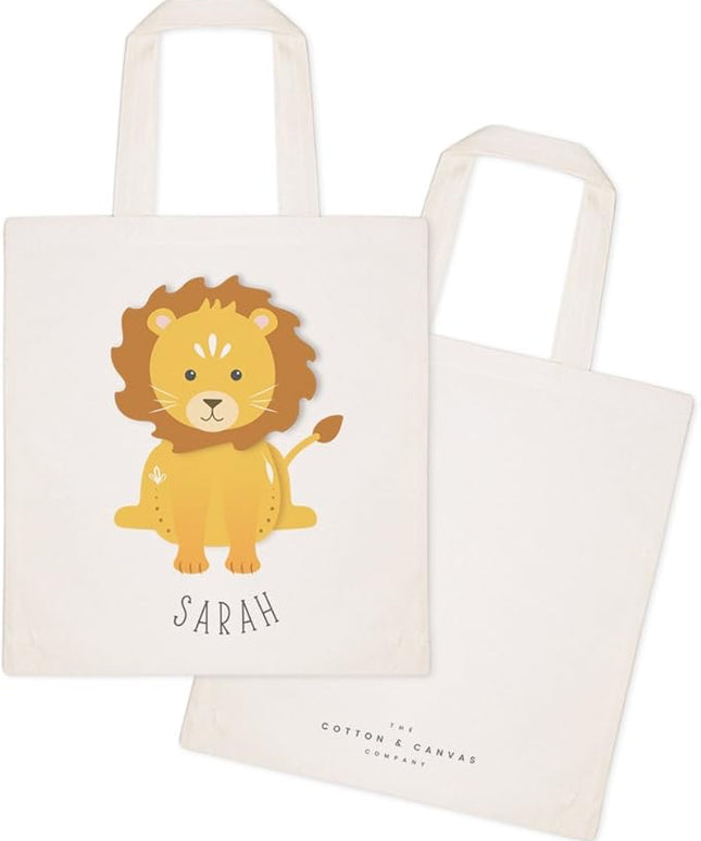 The Cotton & Canvas Co. Animal Tote and Handbag for Kids, Teens and Adults