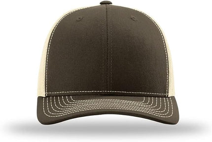 Richardson 112 Classic Six-Panel Adjustable Snapback Trucker Cap | Bulk Packs Available