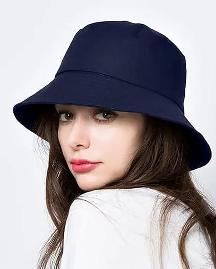Malaxlx Unisex Bucket Hat Beach Sun Hat Aesthetic Fishing Hat for Men Women Teens, Reversible Double-Side-Wear
