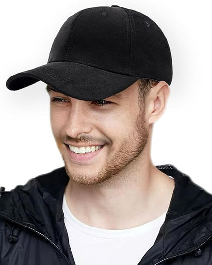 Classic Low Profile Baseball Cap for Men Women Adjustable Cotton Trucker Hats Dad Hat Plain Cap