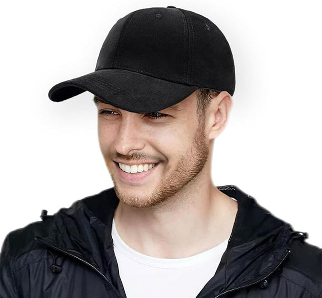Classic Low Profile Baseball Cap for Men Women Adjustable Cotton Trucker Hats Dad Hat Plain Cap