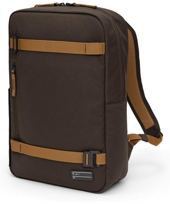 Db Journey Daypack - Slim Backpack with Laptop Compartment, Water Bottle Pocket, Minimalist Lightweight Work Backpack for Work, Travel & Gym, 17L - Espresso