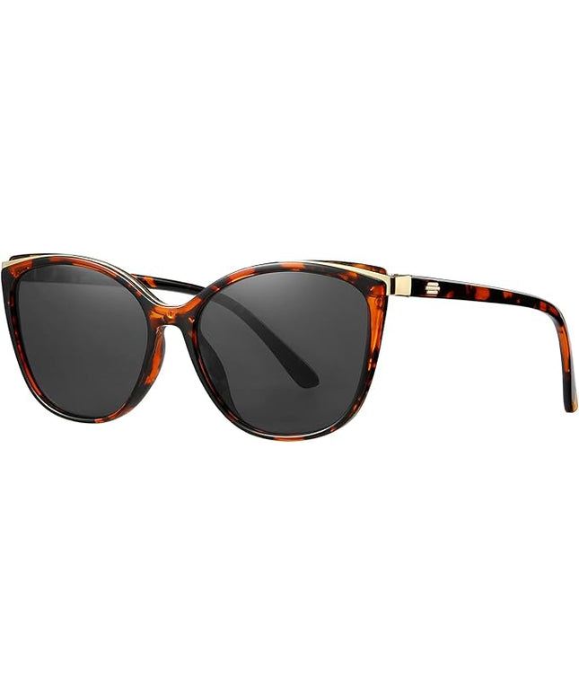 Trendy Cat Eye Sunglasses for Women Fashion Cateye UV400 Protection Glasses CL22017