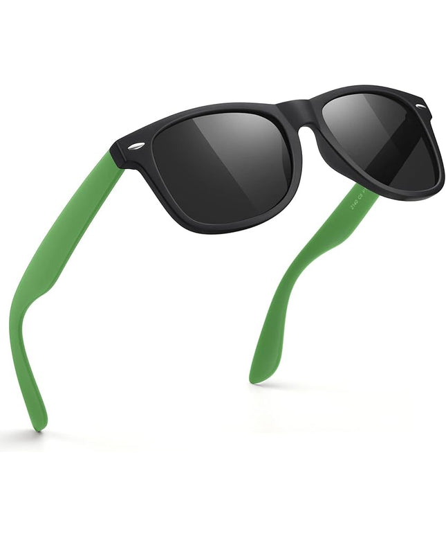 FEIDUSUN Sunglasses Men Polarized Sunglasses for Mens and Womens,Black Retro Sun Glasses Driving Fishing UV Protection