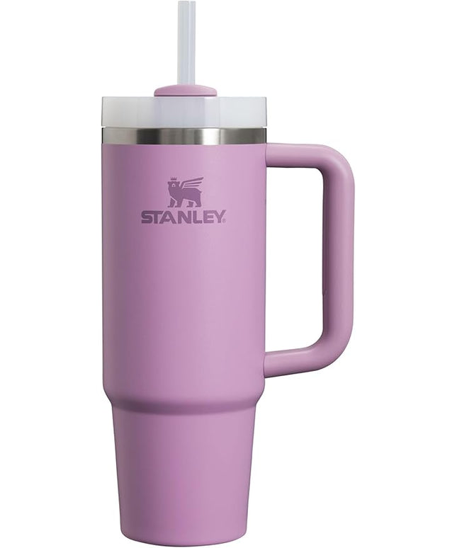 STANLEY Quencher H2.0 Tumbler with Handle and Straw 30 oz | Flowstate 3-Position Lid | Cup Holder Compatible for Travel | Insulated Stainless Steel Cup | BPA-Free | Lilac