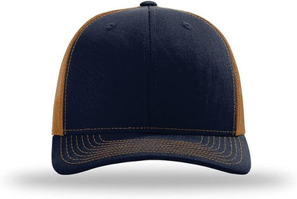 Richardson 112 Classic Six-Panel Adjustable Snapback Trucker Cap | Bulk Packs Available