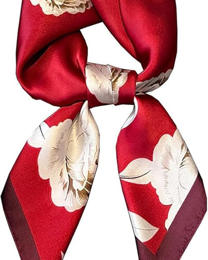 Satin Bandanas Head Scarf For Women Hair Scarves Accessories Lightweight Fashion Wrap Neck Silk Sleeping Headscarf