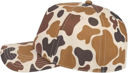 The Hat Pros Cap America i2026 Mid Profile 5-Panel Daybreak Camo Cap w/Quick-Dry Sweatband & Adjustable Snapback
