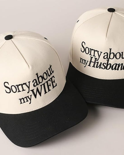 MIRMARU Two-Tone Vintage Canvas Trucker Hats for Men & Women, Adjustable Size Baseball Caps with Trendy Embroidered Design