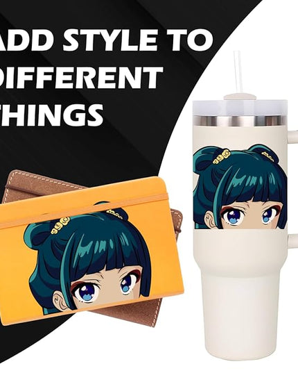 The Court Herbalist Diaries MaoMao Jinshi Anime Manga Decal Stickers for Cars Laptop Skateboard Wall Decor UV Resistant (MaoMao Gyokuyo)