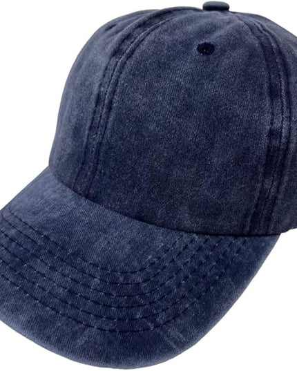 Roytrense Unisex 100% Cotton Washed Low Profile Dad Hat - Adjustable Baseball Cap for Outdoor Activities