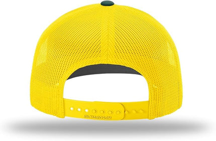 Richardson 112 Trucker Hat - Premium Adjustable Snapback Hat - Structured Six Panel Richardson Blank Caps
