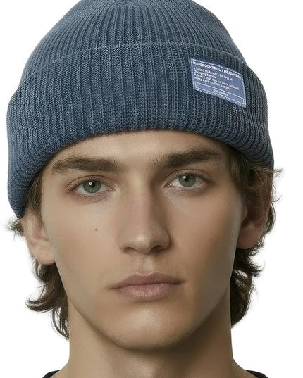 UNDERCONTROL Winter Trawler Fisherman Beanie Men Women Unisex Stylish Plain Docker Skull Hat Roll up Watch Cap Color Pack