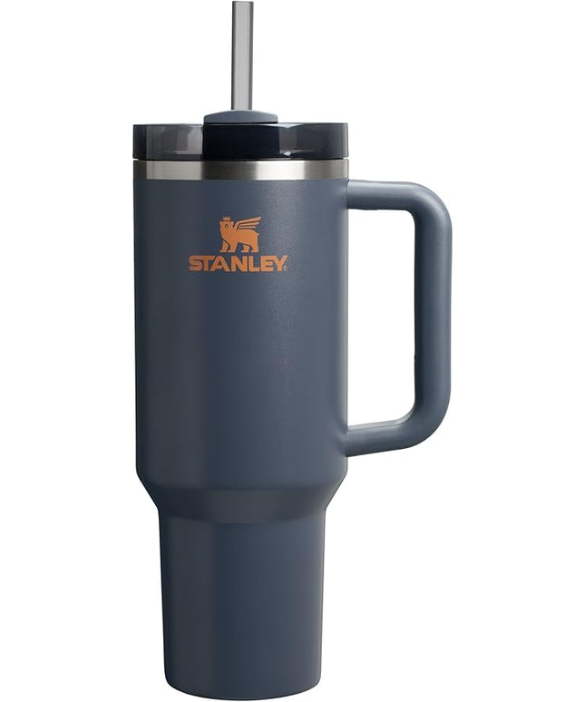 STANLEY Quencher H2.0 Tumbler with Handle and Straw 40 oz | Flowstate 3-Position Lid | Cup Holder Compatible for Travel | Insulated Stainless Steel Cup | BPA-Free | Twilight