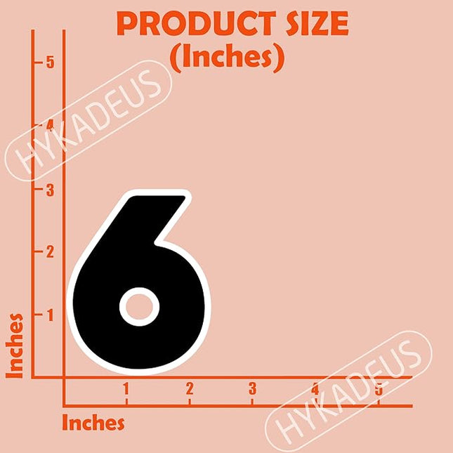 (3Pcs) Number 6 Matching 67 Meme Stickers Funny Six Seven 6 7 Meme Vinyl Decals Waterproof for Laptop, Water Bottle, Phone Case, Tumbler, Helmet, Scrapbooking, 3" x 2.3"