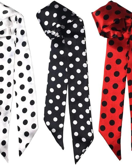 kcctoo 2/6/10Pack Scarf Bags for Women Handbag Scarfs Band Hair Neck Scarves Fashion Gifts