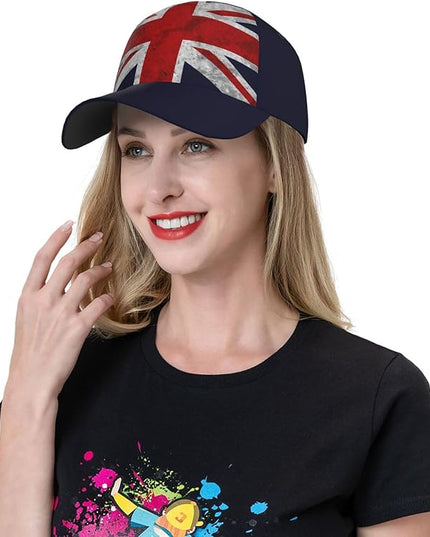 Cute Flag Baseball Cap Hats for Women Men Trucker Hat Patriotic Adjustable Snapback Ball Cap Hat