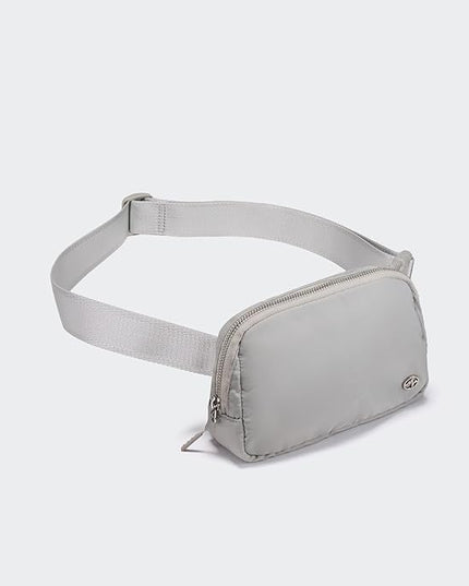 Pander Unisex Belt Bag Fanny Pack for Women with Adjustable Strap, Small Waist Pouch for Workout Running Traveling Hiking