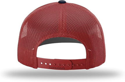 Richardson 112 Trucker Hat - Premium Adjustable Snapback Hat - Structured Six Panel Richardson Blank Caps
