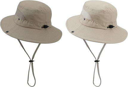 Century Star Outdoor Kids Sun Hat UPF 50+ Quick Dry Adjustable Bucket Hat Windproof Waterproof Beach Fishing Safari Hat