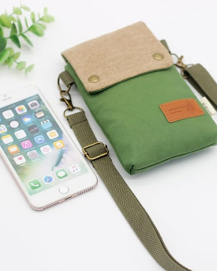 katloo Small Crossbody Cellphone Purse Bag With Shoulder Strap, Travel Pouch Women Passport Phone Holder Wristlet Wallet