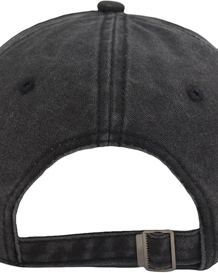 YEANIY Vintage Washed Cotton Plain Baseball Caps Adjustable Unstructured Soft Blank Casual Dad Ball Hats for Men Women