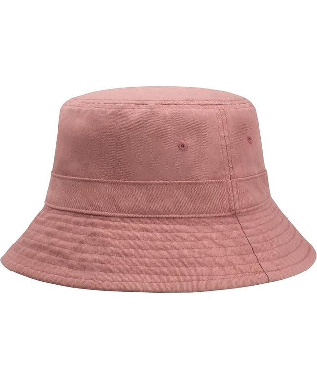 Hot Summer Bucket Hat - Trendy Cotton Sun Hat for Beach, Golf, Fishing - Fun Outdoor Vacation Boonie for Men and Women