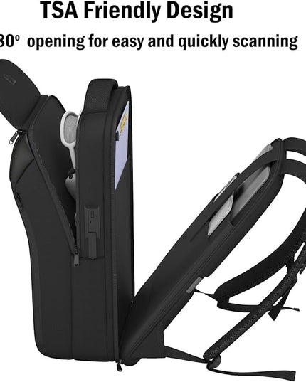 Laptop Backpack,Fashion Travel Backpacks,Business Backpack Waterproof fit 17.3 Inch Laptop,TSA-Airline Approved Backpack with USB Charging Port for Men Women