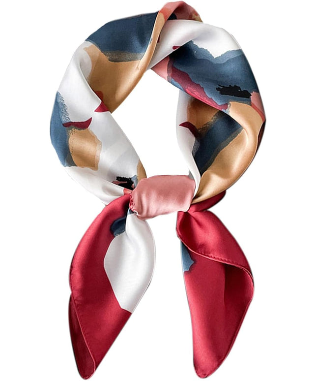 Satin Bandanas Head Scarf For Women Hair Scarves Accessories Lightweight Fashion Wrap Neck Silk Sleeping Headscarf