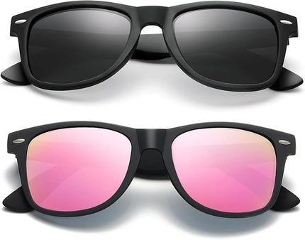Polarized Sunglasses Womens Men - Sun glasses Fashion Trendy Driving Fishing UV Blocking UV400 Protection