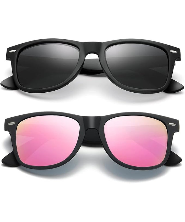 Polarized Sunglasses Womens Men - Sun glasses Fashion Trendy Driving Fishing UV Blocking UV400 Protection