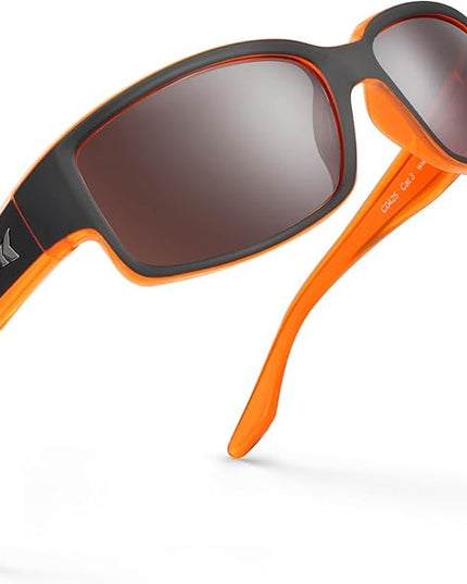 KastKing Skidaway Polarized Sport Sunglasses for Men and Women,Ideal for Driving Fishing Cycling and Running,UV Protection