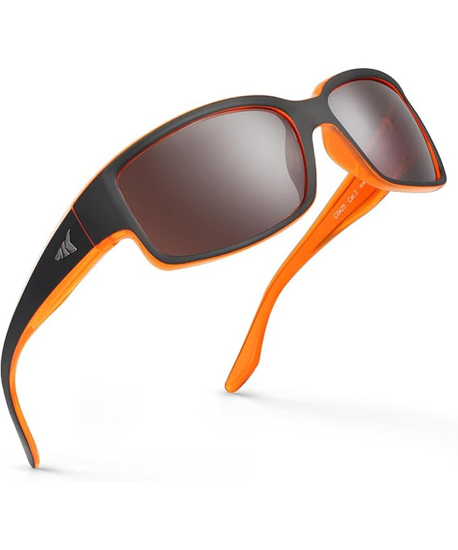 KastKing Skidaway Polarized Sport Sunglasses for Men and Women,Ideal for Driving Fishing Cycling and Running,UV Protection