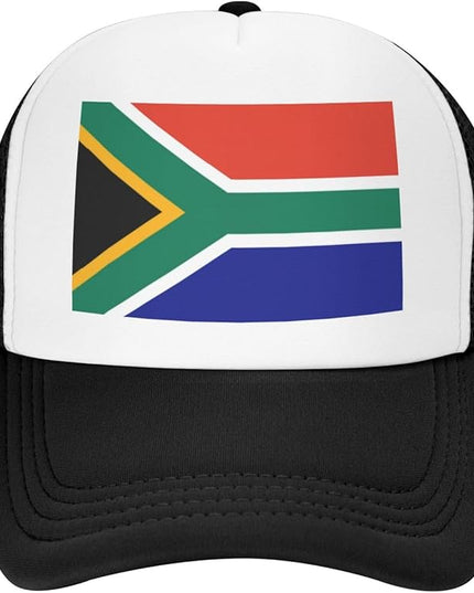 Cute Flag Baseball Cap for Men Women Mesh Trucker Hat Adjustable Patriotic Snapback Baseball Hat for Sports Running